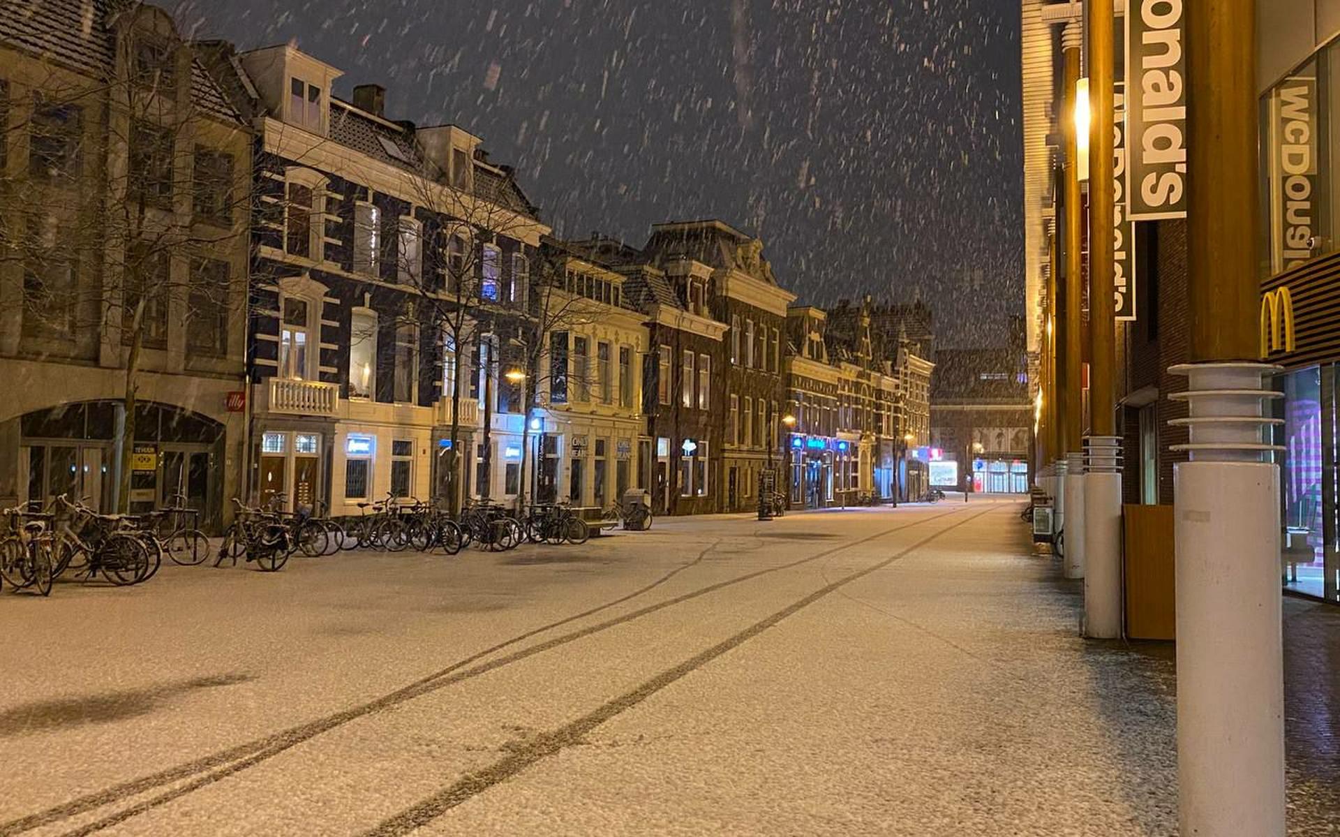 Krijgen we nog een pak sneeuw? Sneeuw in Groningen verwacht terwijl het